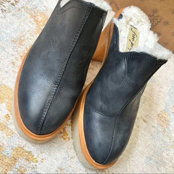 Free People James Cozy Mules Size 37 - Picture 10 of 14